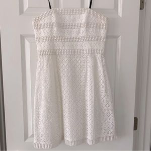 Gorgeous Laundry by Shelly Segal white strapless mini